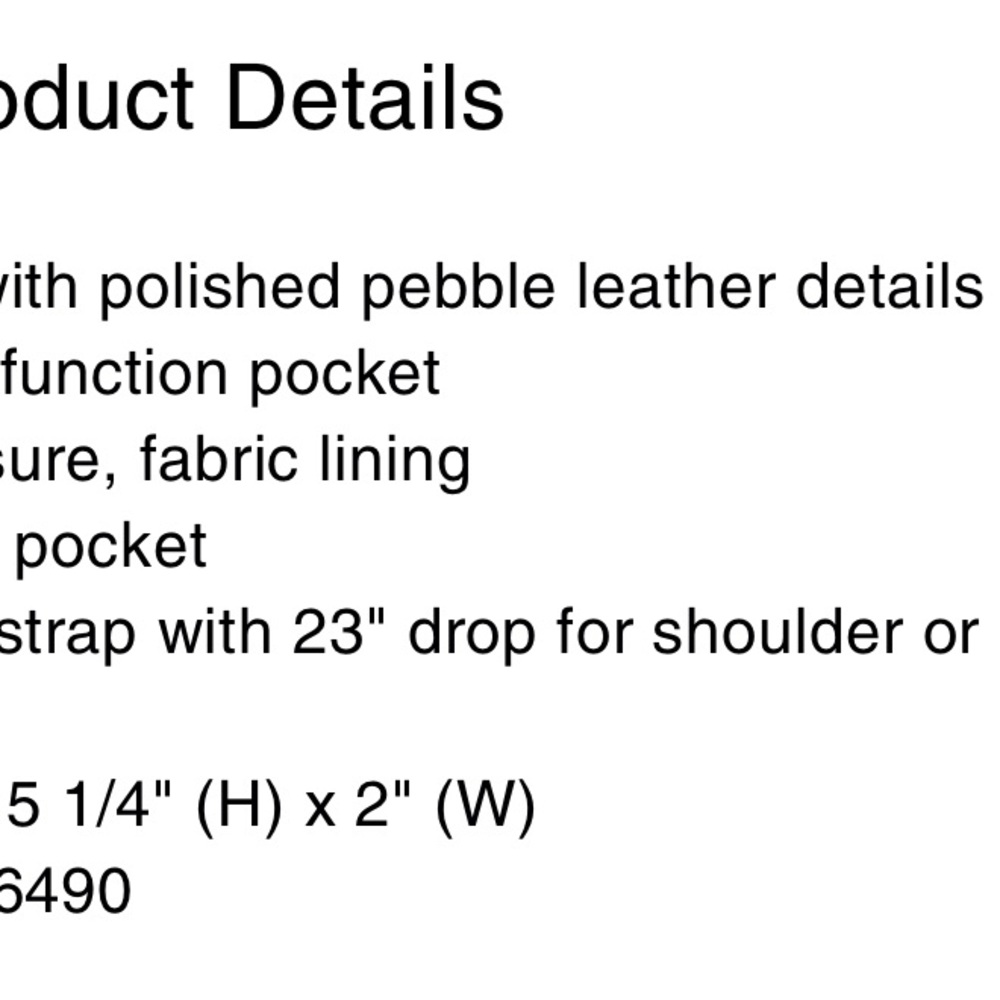 Coach~
SMALL RHYDER POCHETTE IN SHEARLING - Picture 12 of 15
